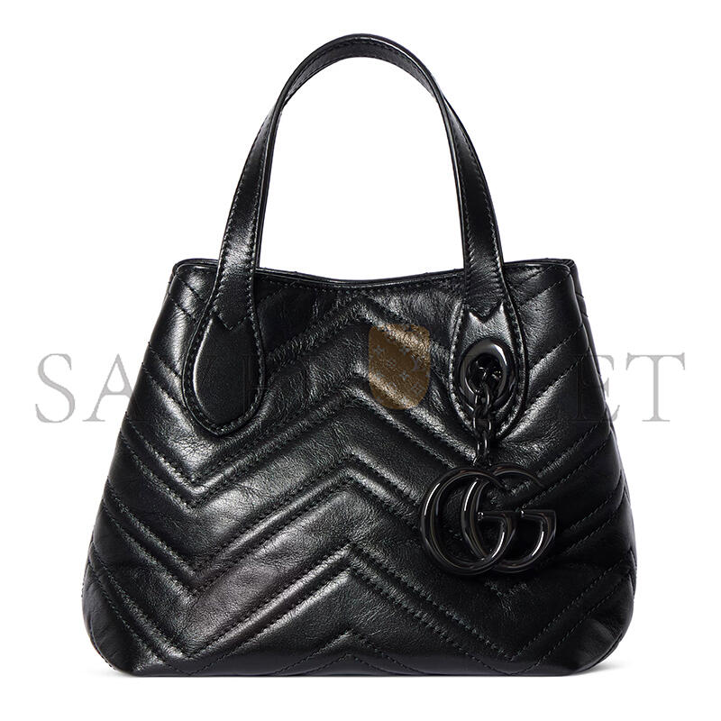 Gvc*1 gg marmont small tote bag 855391 (17.5*17*12.5cm)